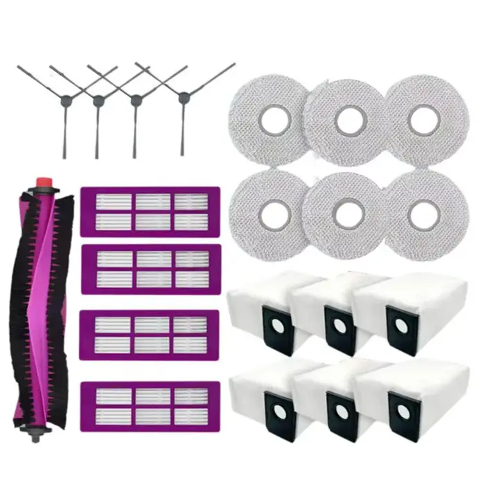 [NOUVEAU!N92R】 21 pièces de rechange pour aspirateur robot Eureka J15 Pro Ultra, brosse à rouleaux,