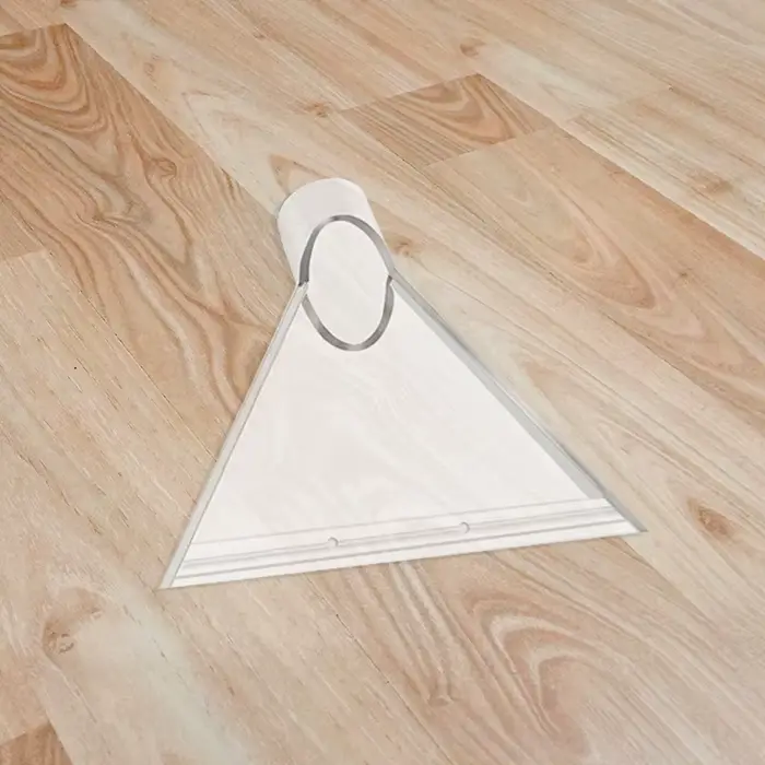 Grande tête transparente pour les détails de voiture