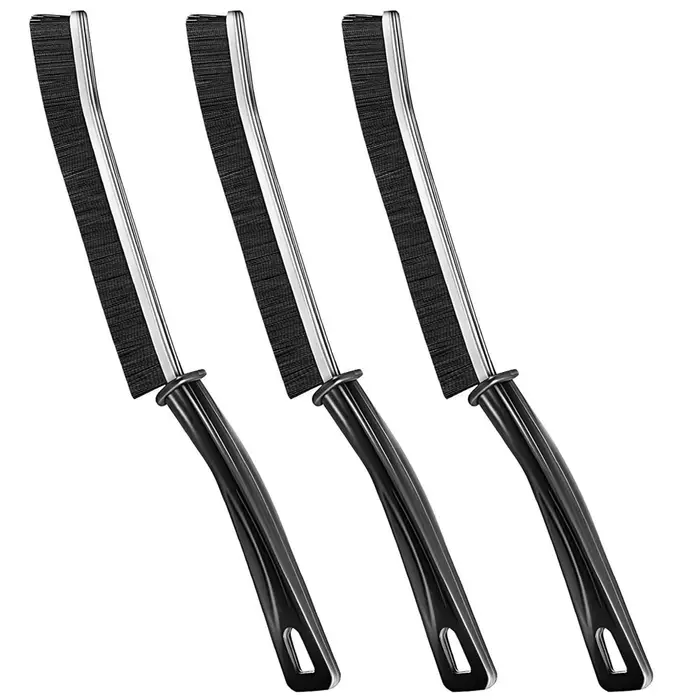 Brosse de nettoyage domestique pour crevases de carrelage, écart de fenêtre, évier, rainure cuisines