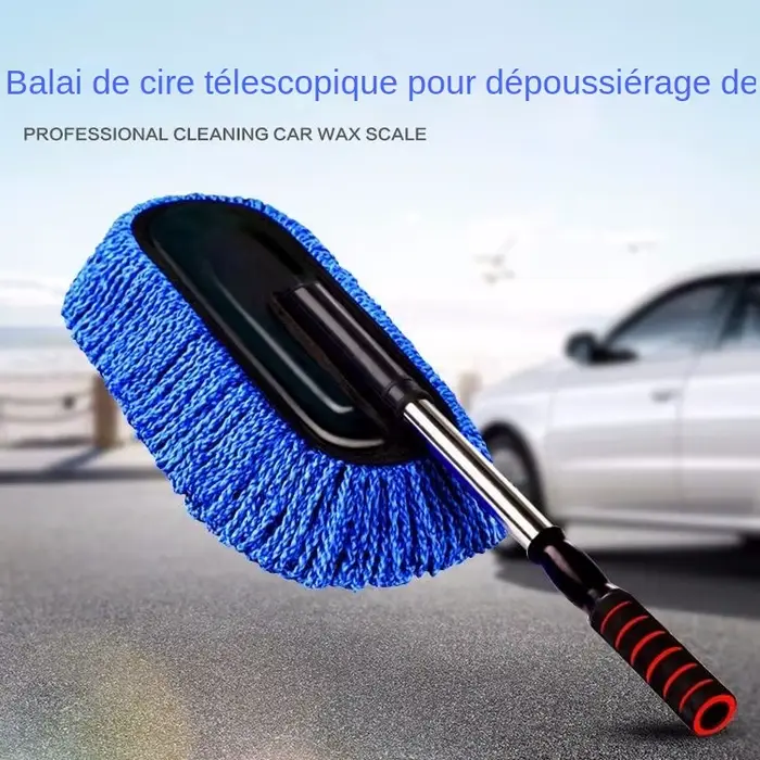 Kit de vadrouille de brosse de lavage de voiture en microcarence