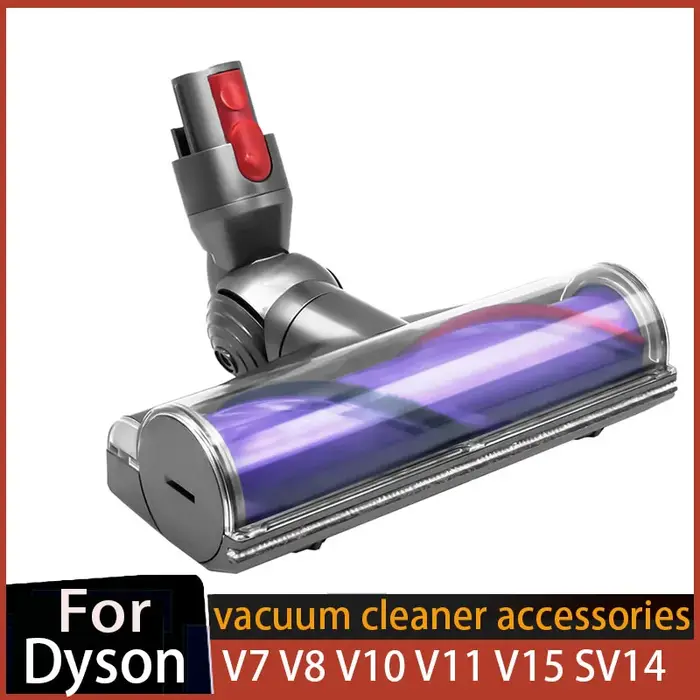 Tête d'aspirateur électrique Direct Dirve pour Dyson V7 V8 V10 V11 V15, fixation pour plancher en bo