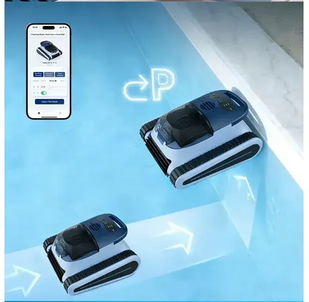 Machine de nettoyage automatique sans fil pour piscine