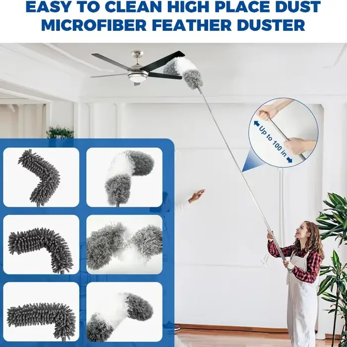 Brosse à poussière en microfibre de 2