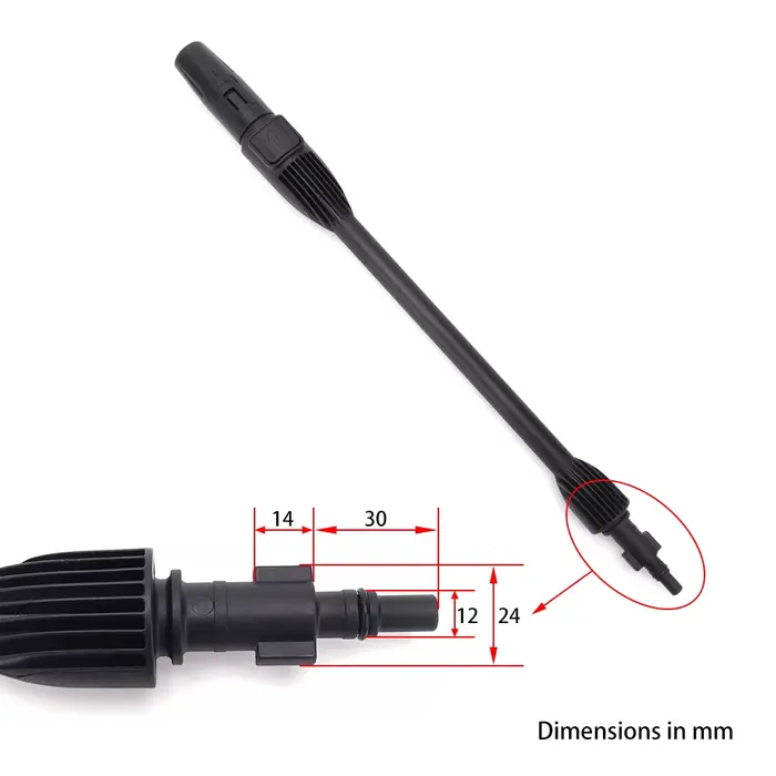 Lave-auto Jet d'eau Lance Jet pistolet