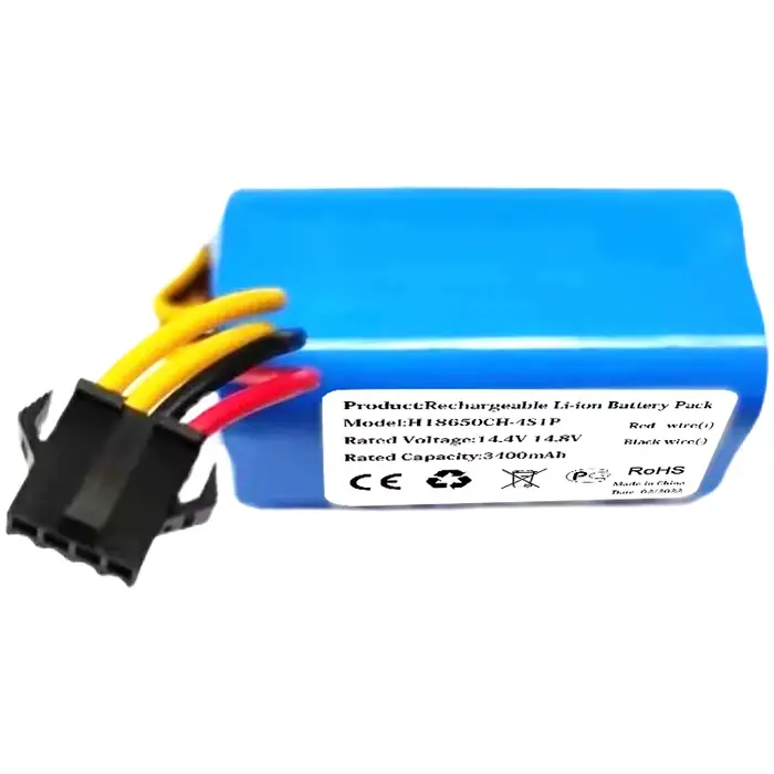 Batterie Li-ion 14.8V 3400mAh/2800mAh HGO0314BAT pour aspirateur Robot Hoover H-GO 300 HYDRO HGO320H