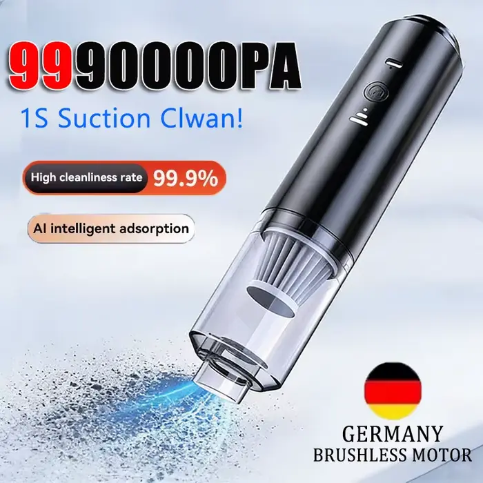 Aspirateur Portable Intelligent Sans Fil Puissant pour la Maison et la Voiture 2026