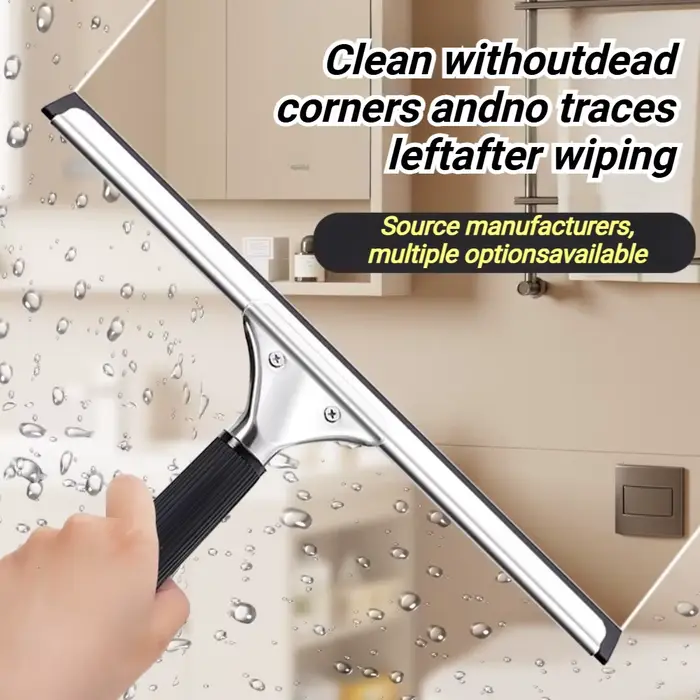 Nettoyeur de vitres en silicone avec lame