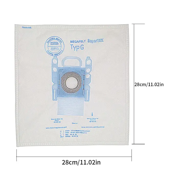Sac à poussière et filtre HEPA BBZ156HF pour aspirateur Bosch série BGL BGN BGS BGL32235 BGL3223501 BGL32500, SIEMENS VSZ 00576833