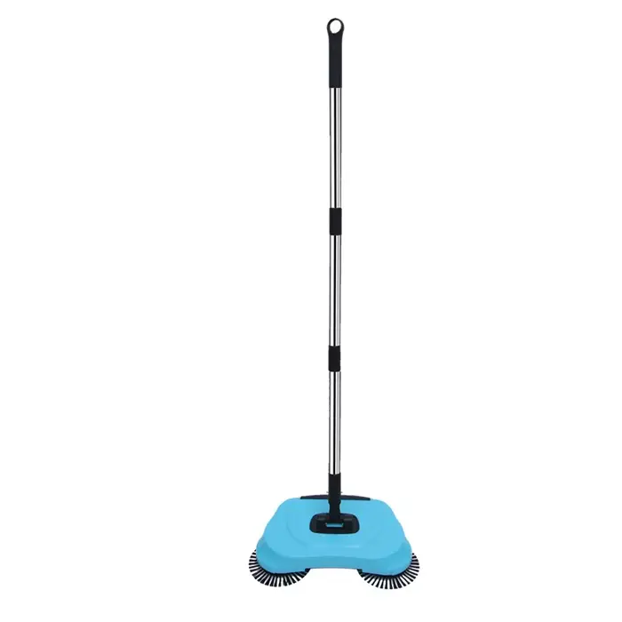 Balayeuse de sol avec poignée longue rotative, aspirateur de Type poussoir, ensemble de vadrouilles 