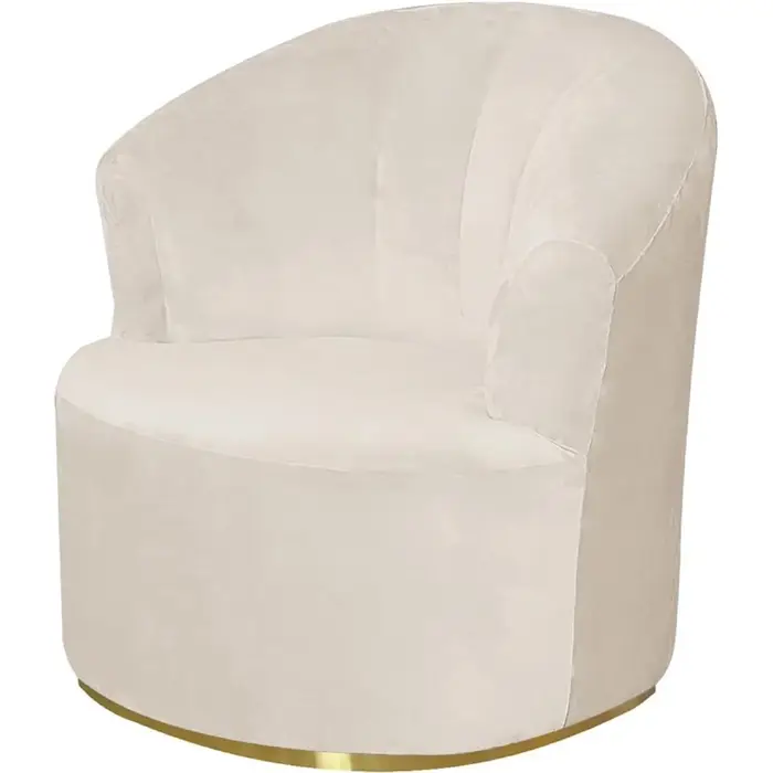 Juste de fauteuil à baril en velours rond, housse de fauteuil club, housse de chaise d'appoint, hous