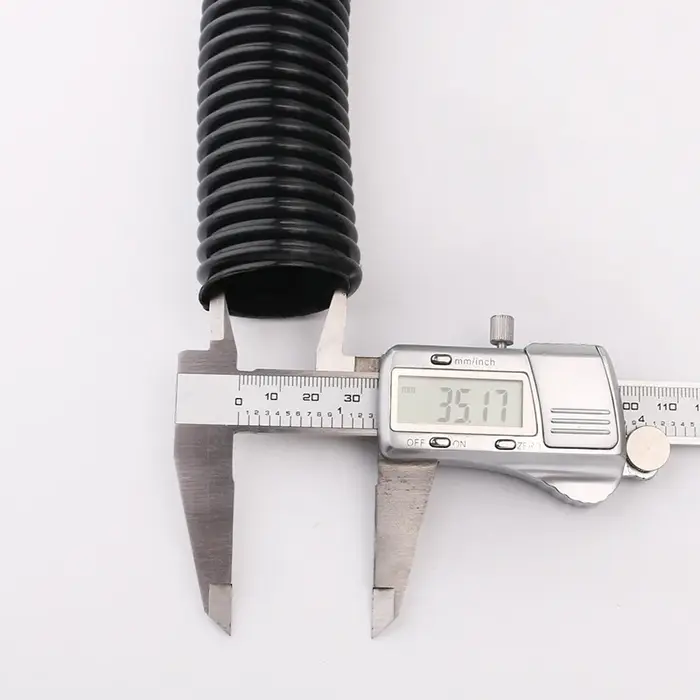 Tuyau fileté pour aspirateur, intérieur 35mm/extérieur 42mm, pailles à soufflet, tuyau souple et Flexible Durable, Tube de remplacement noir