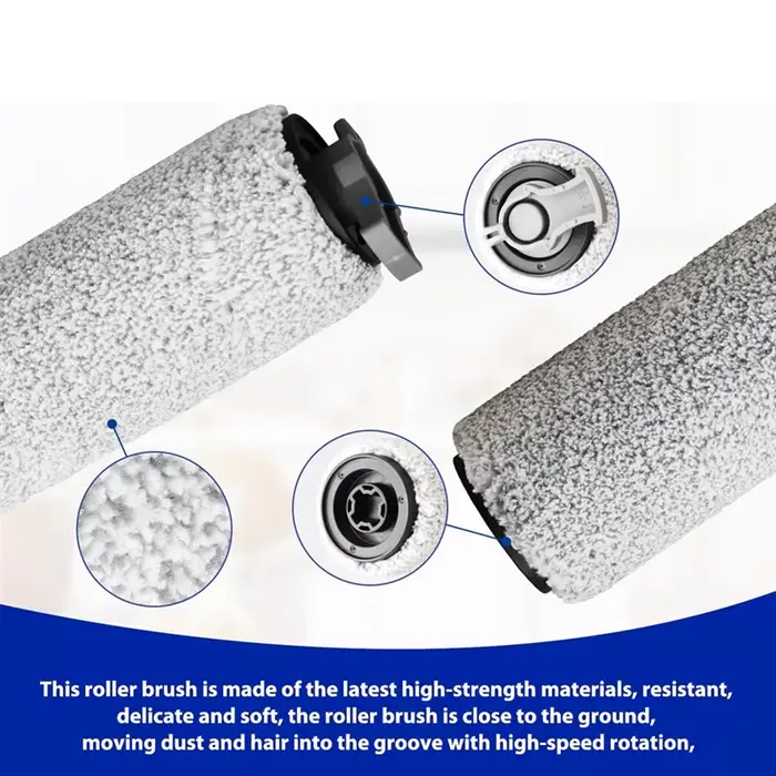 Filtre à rouleau de brosse HF3 adapté à l'aspirateur Bissell Crosswave HF3 3649A, adapté aux sols mu