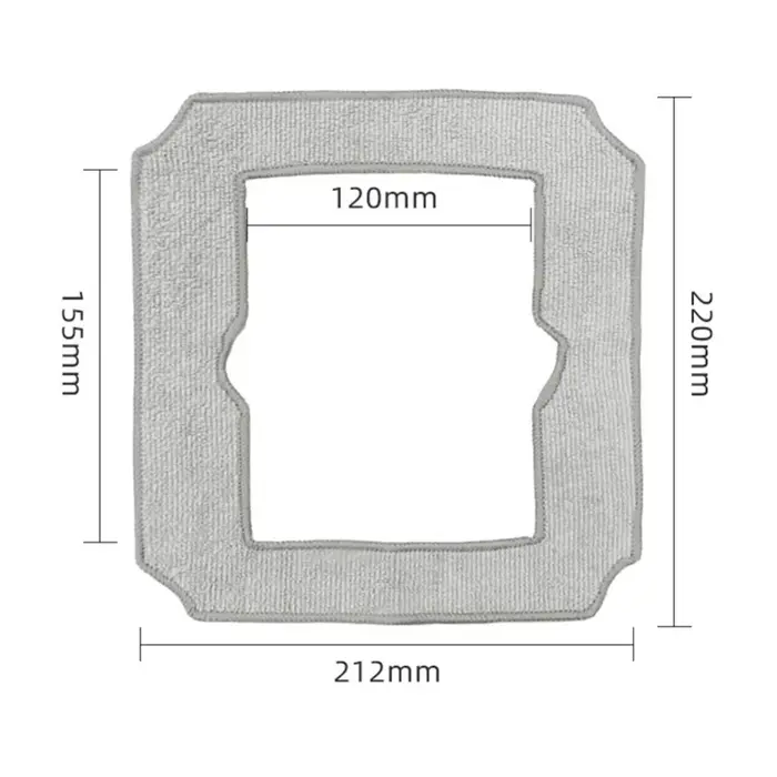 Pièces de rechange pour nettoyeur de vitres automatique Ecovacs Winbot (Mini/Air/One/W-CCO2-OO12)