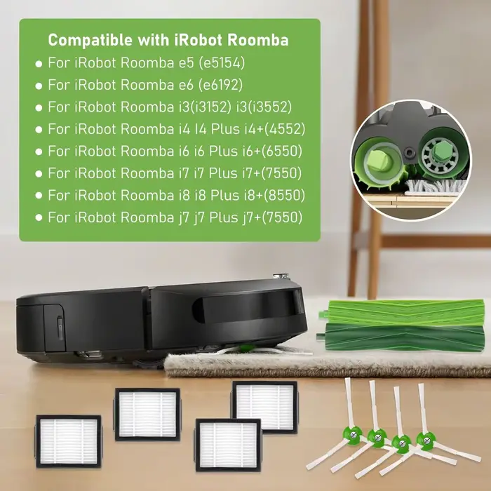 Pour iRobot Roomba i1 i1 + i3 i3 + i4 i4 + i6 i6 +/Plus E5 E6 E7 I