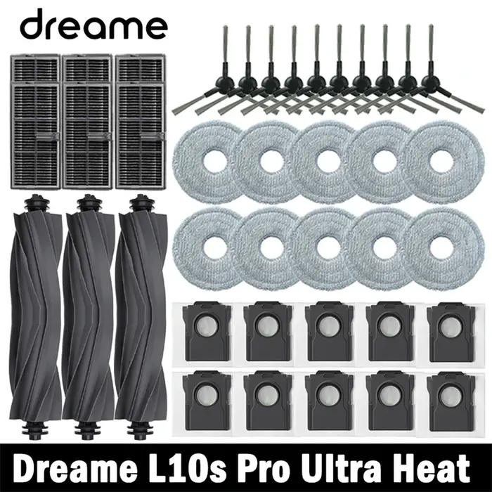 Accessoires de remplacement pour aspirateur Dreame L10s Pro Ultra Heat : brosse principale