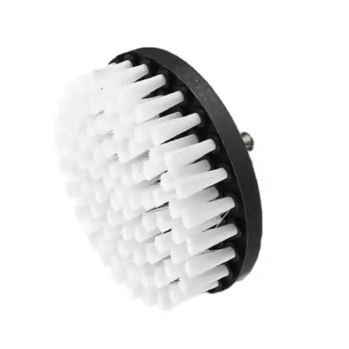 Brosse de forage, fixation de brosse