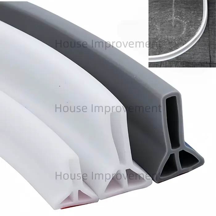 Barrière d'eau de douche pliable