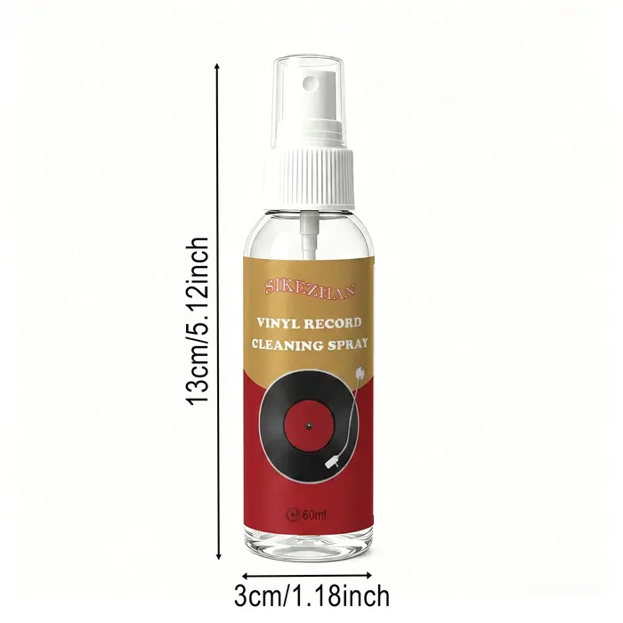 Spray nettoyant pour disques vinyles SIKEZHAN (60ml) | Anti-statique