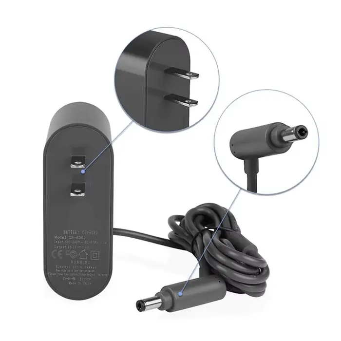 Convient pour Dyson V6 V7 V8 DC62 0.8A chargeur rapide aspirateur chargeur de batterie DC58 DC59 DC6