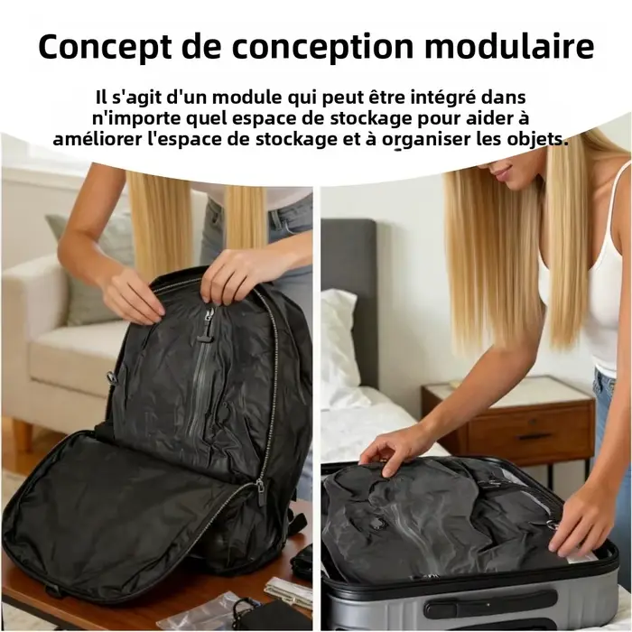 Sacs de compression sous vide pour bagages de voyage