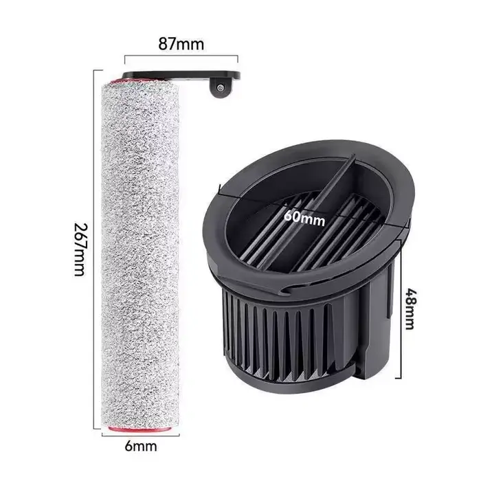 Dreame H14 Dual/H14 Pro/H14/H20 Pro Plus/H20 Ultra/H30 Ultra rouleau d'aspirateur filtre Hepa accessoires