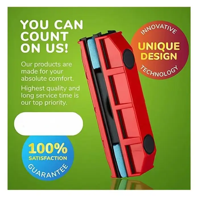 Brosse nettoyante magnétique pour vitres