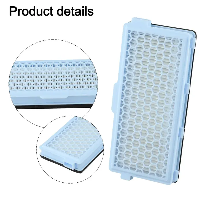 Filtres d'aspirateur compatibles avec les modèles Miele S8340 C1 C2 C3 S4 à S8 pour une filtration améliorée et un air propre