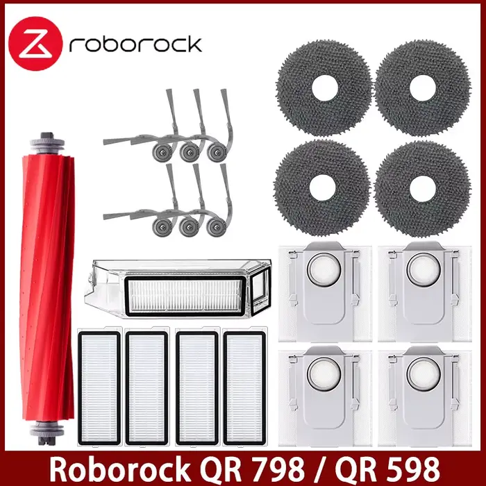 Accessoires pour aspirateur robot Roborock QR 798/Qrevo L / QV 35A / QR 598 : brosse principale