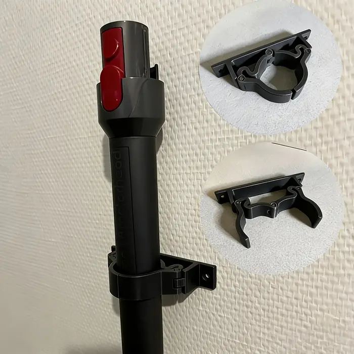 Support mural pour aspirateur avec trous de vis de 5