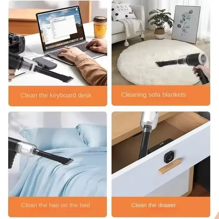 Aspirateur Xiaomi 2900000 PA 120w sans fil Super haute puissance humide sec double usage 2 en 1 Portable grande