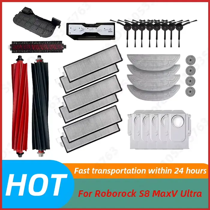 Accessoires pour aspirateur robot Roborock S8 MaxV Ultra : chiffon de nettoyage