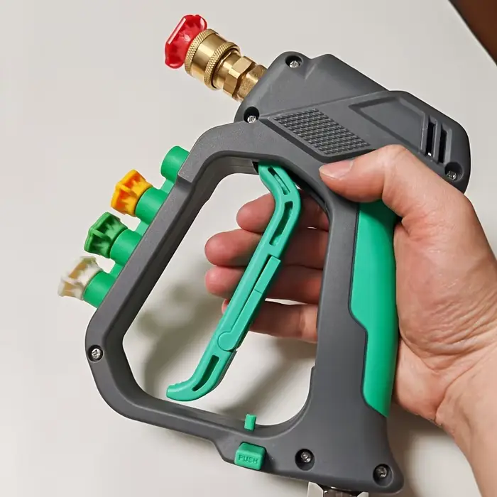 Pistolet de lavage haute pression avec 4 buses colorées