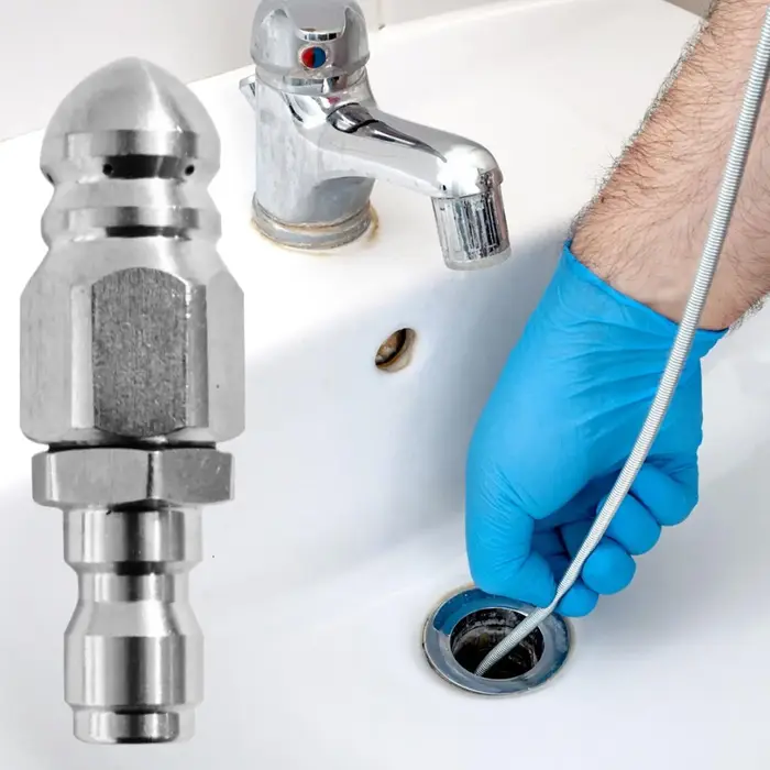Buse de lavage haute pression pour égouts