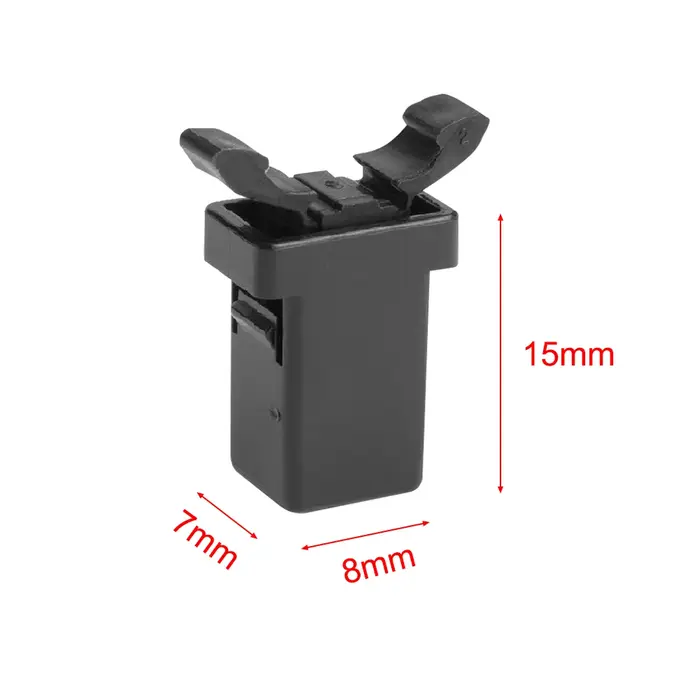 Loquet de réparation de rechange pour Brabantia, 2 pièces, loquet de remplacement pour poubelle à dé