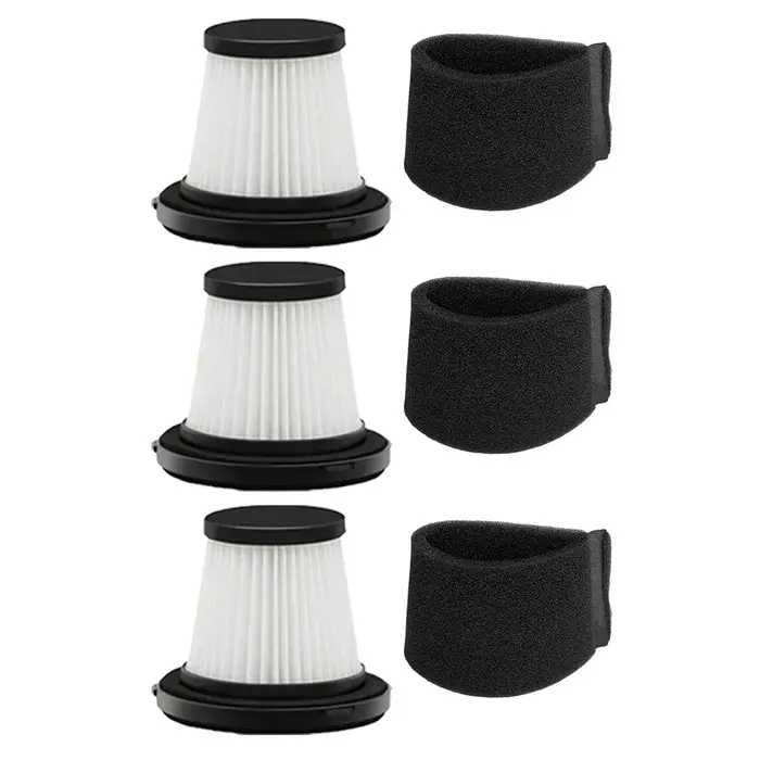 1/2/4 ensembles pour filtre Morse lavable et réutilisable pour accessoires d'aspirateur ménager Mors