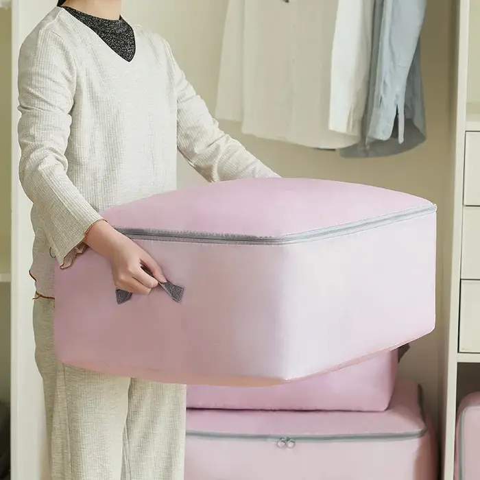 Sacs de rangement résistants à l'humidité pour garde-robe de grande capacité, sacs de rangement plia