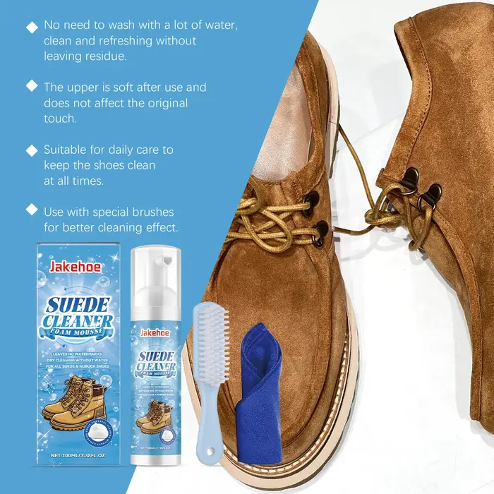 Nettoyant pour cuir suédé