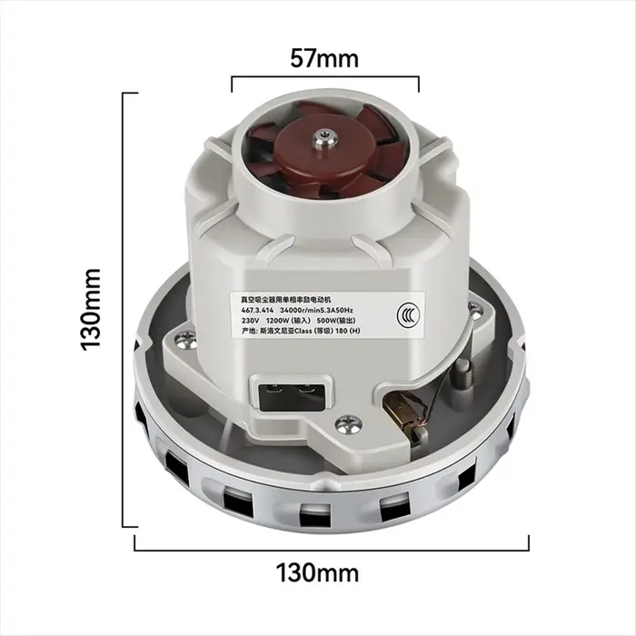 Nouveau! Nouveau Moteur d'aspirateur universel haute puissance 230V 1200W