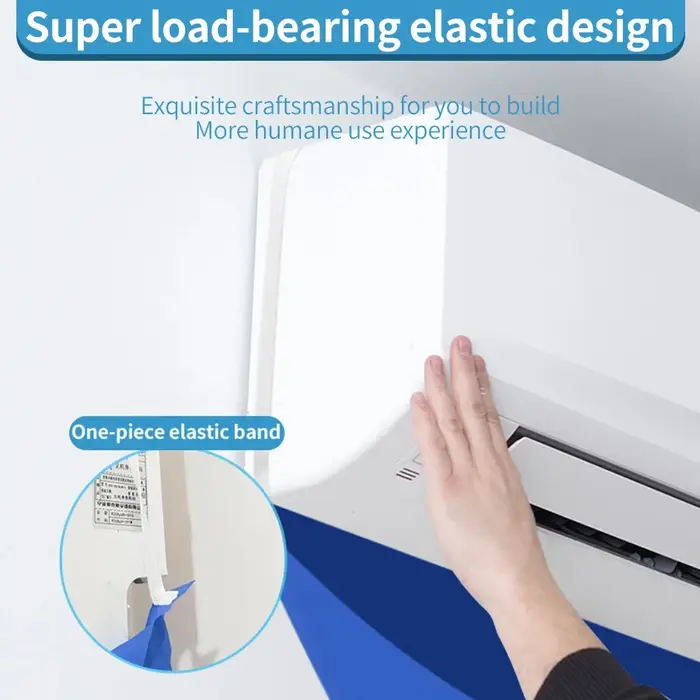 Kit de nettoyage de climatiseur AC 90cm, sac de nettoyage avec nettoyeur de tuyaux de vidange, ensemble de lavage de climatisation étanche, outils de climatisation