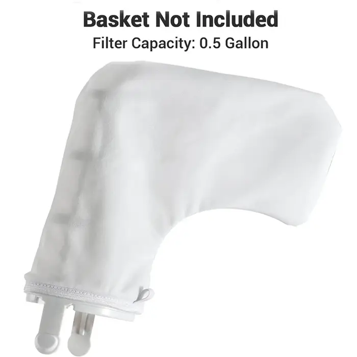 Sac en nylon à mailles fines pour aspirateur de piscine