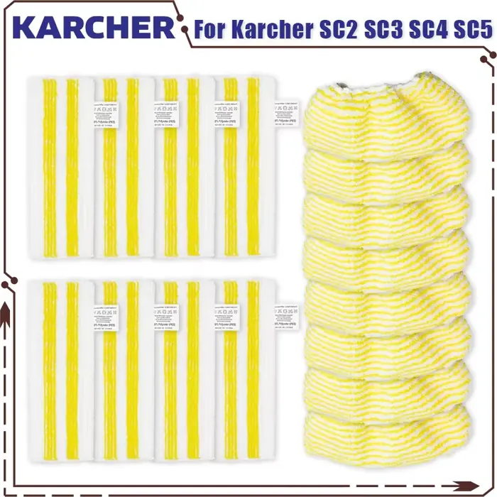 Nouveaux chiffons de vadrouille pour aspirateur à main Karcher Easyfix SC2 SC3 SC4 SC5