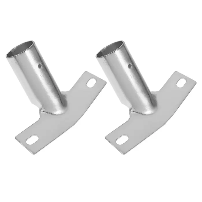 Lot de 2 supports métalliques pour manche de balai