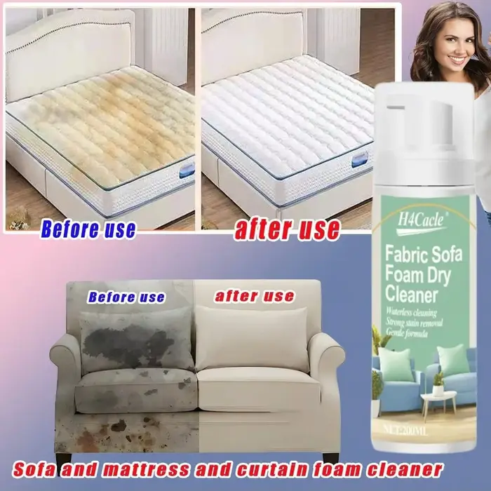 Nettoyeur à sec en mousse pour canapé en tissu