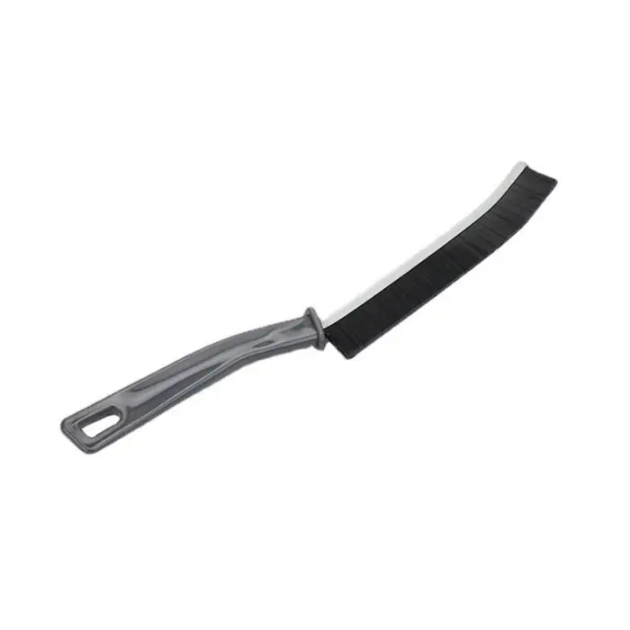 Brosse de nettoyage à poils rigides pour joints étroits, carrelage, sols de douche, interstices dome
