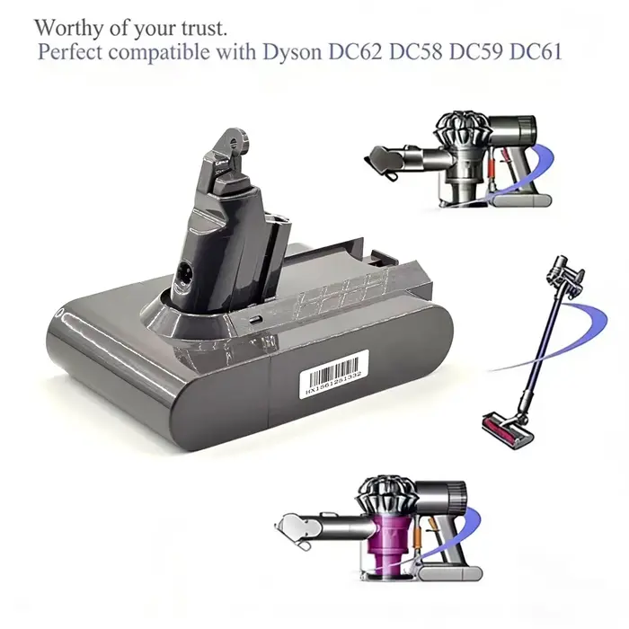 Batterie 21.6V 100% neuve, adaptée aux aspirateurs Dyson V6, série 16,8ah DC58 DC59 SV03 SV04 SV05 SV06 SV07 SV09
