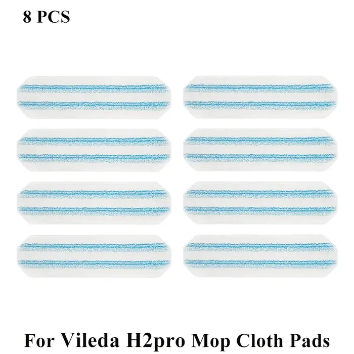 Chiffons de remplacement pour système de vadrouille plate Vileda H2prO