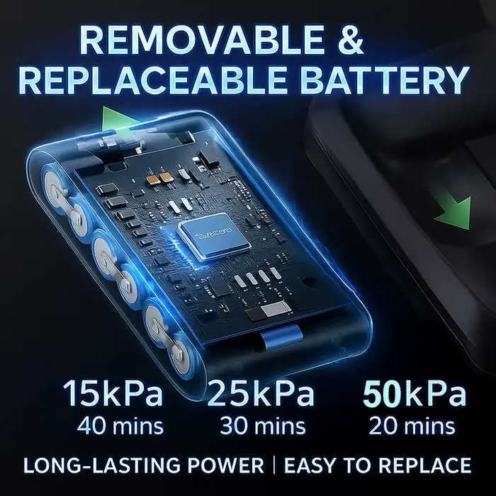 Aspirateur sans fil bâton 550W 50KPa batterie amovible balayeuse intelligente portative 40 minutes aspirateurs autoportants pour la maison