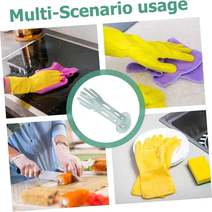 Support de séchage de gants de cuisine avec Base de Drainage