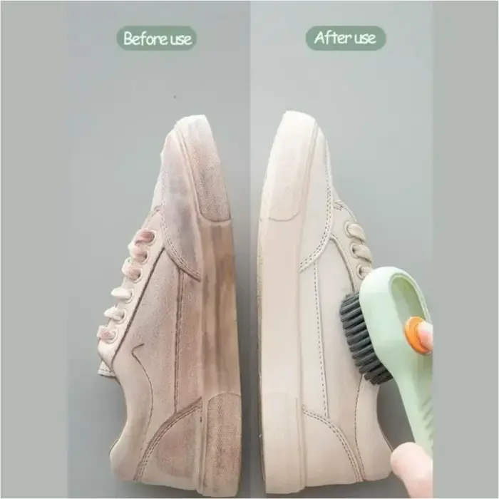 Brosses de nettoyage multifonctionnelles en plastique pour chaussures et tuyaux