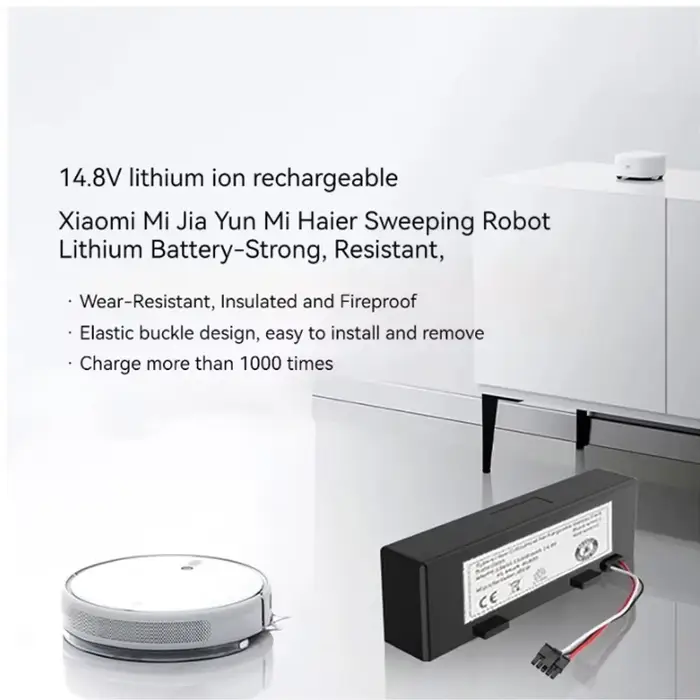 Batterie au lithium pour aspirateur